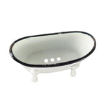 Mini Enamel Bathtub Soap Dish