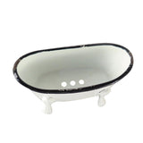 Mini Enamel Bathtub Soap Dish
