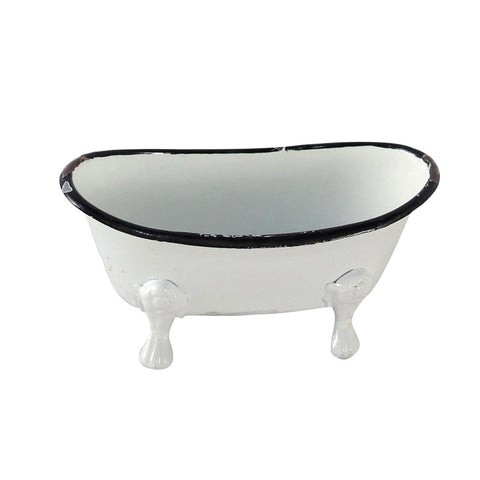 Mini Enamel Bathtub Soap Dish