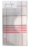 Ultra Luxury Fabric Like Paper Napkins, Red