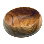 Acacia Wood Round Calabash Bowl