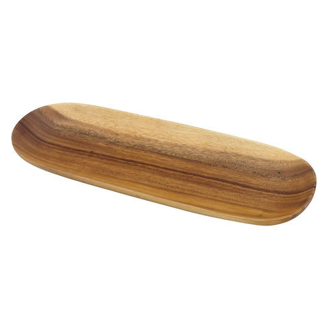 Acacia Wood Baguette/Bread Tray, 16.5" x 5.5" x 1"