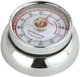 Retro Kitchen Timer with magnet 2.75" x 1.25"