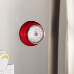 Retro Kitchen Timer with magnet 2.75" x 1.25"