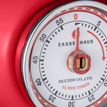 Retro Kitchen Timer with magnet 2.75" x 1.25"