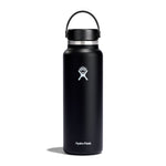 Hydro Flask 40 oz Wide Mouth Bottle With Flex Cap - Black