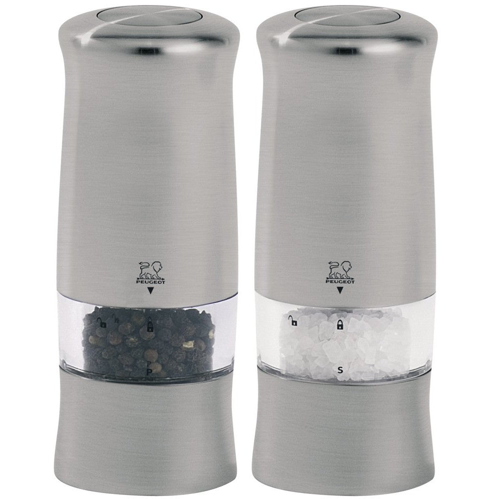 Electric Salt and Pepper Grinder - White