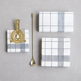 Ultra Luxury Fabric Like Paper Napkins, Navy