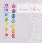 Dream Catcher Chakras - D 5.5" x L 51"