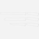 ELEGANCE HAM SET OF 3 KNIVES