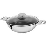 Casteline Non-Stick Wok With Domed Glass Lid