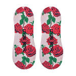 Red Roses Liner Socks