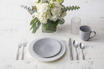 Heirloom Smoke Dinnerware 16pc Set