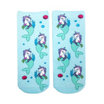 Unicorn Mermaid Ankle Socks