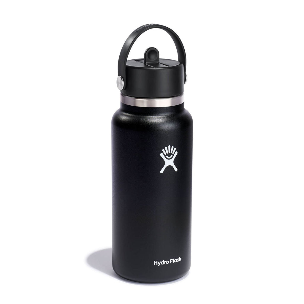 Hydro Flask 32 OZ Wide-Mouth Black Water Bottle